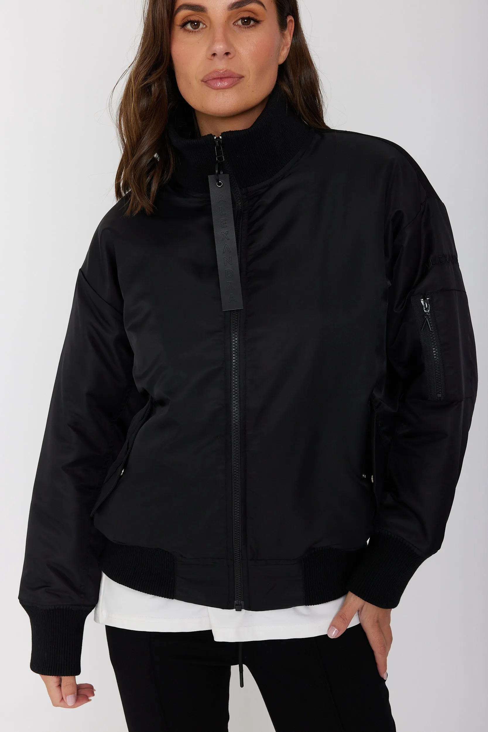 LANDAN Bomber Jacket Black