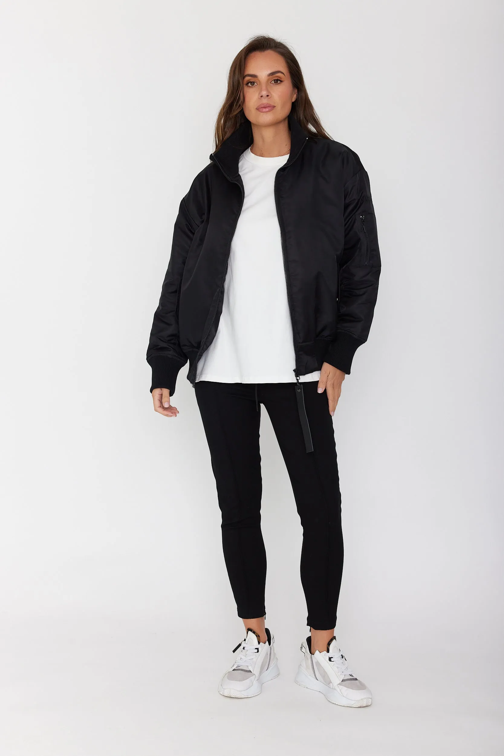 LANDAN Bomber Jacket Black