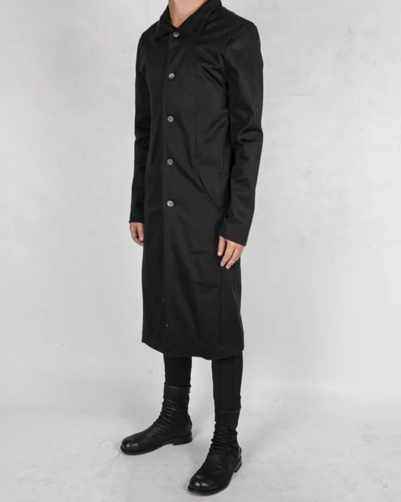 Larus buttoned long coat