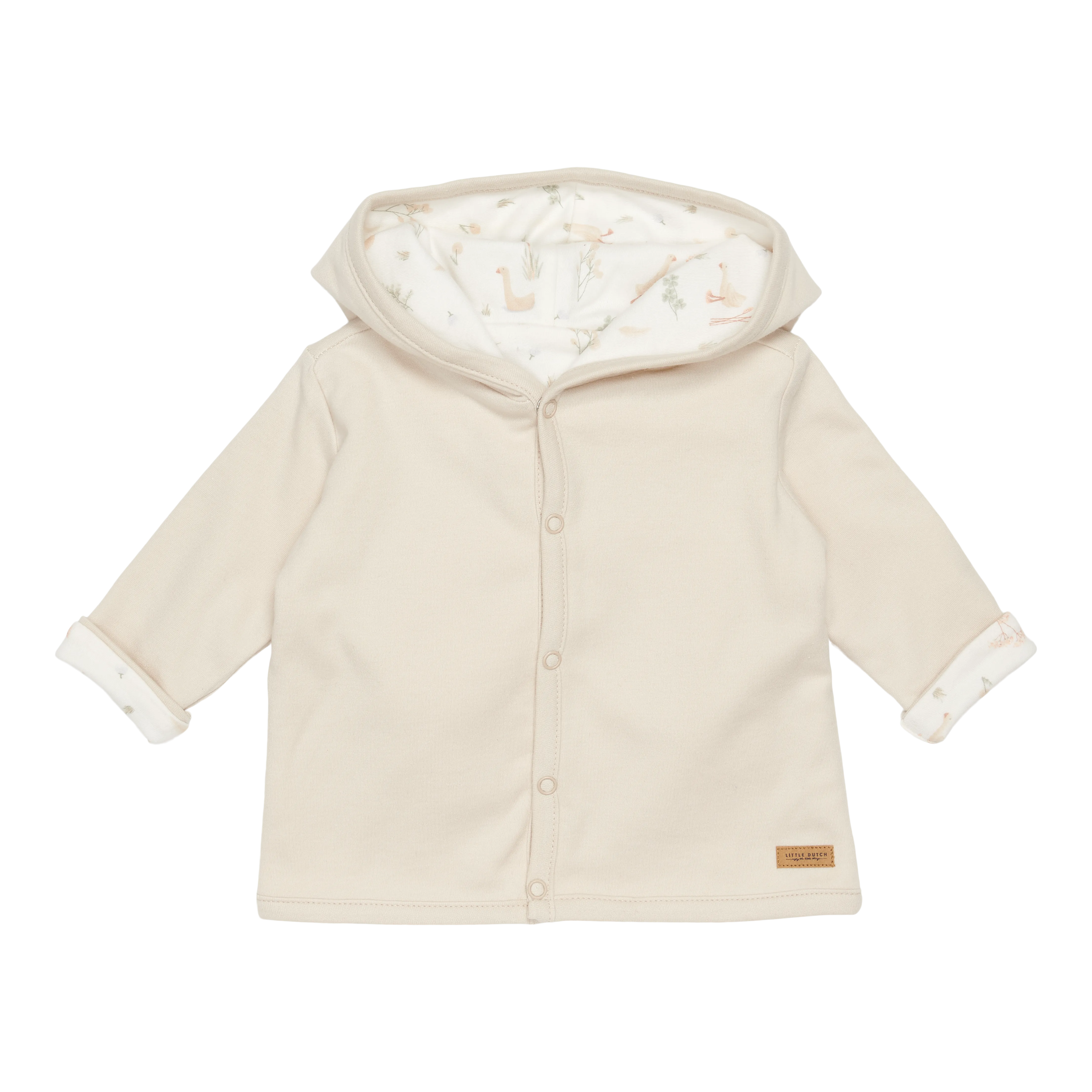 Little Dutch Baby Jacket Reversible | Little Goose /Sand