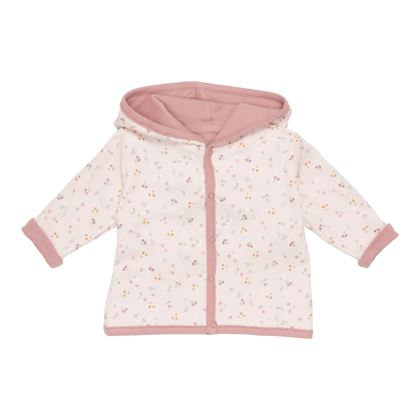 Little Dutch Baby Jacket Reversible | Little Pink Flowers /Vintage Pink