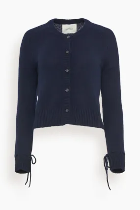 Lo Cardigan in Navy