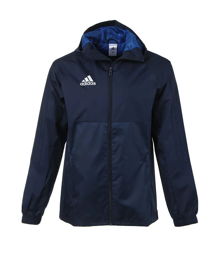 Men's Adidas Team Wear Jacket Tiro 17 Rain Coat Navy