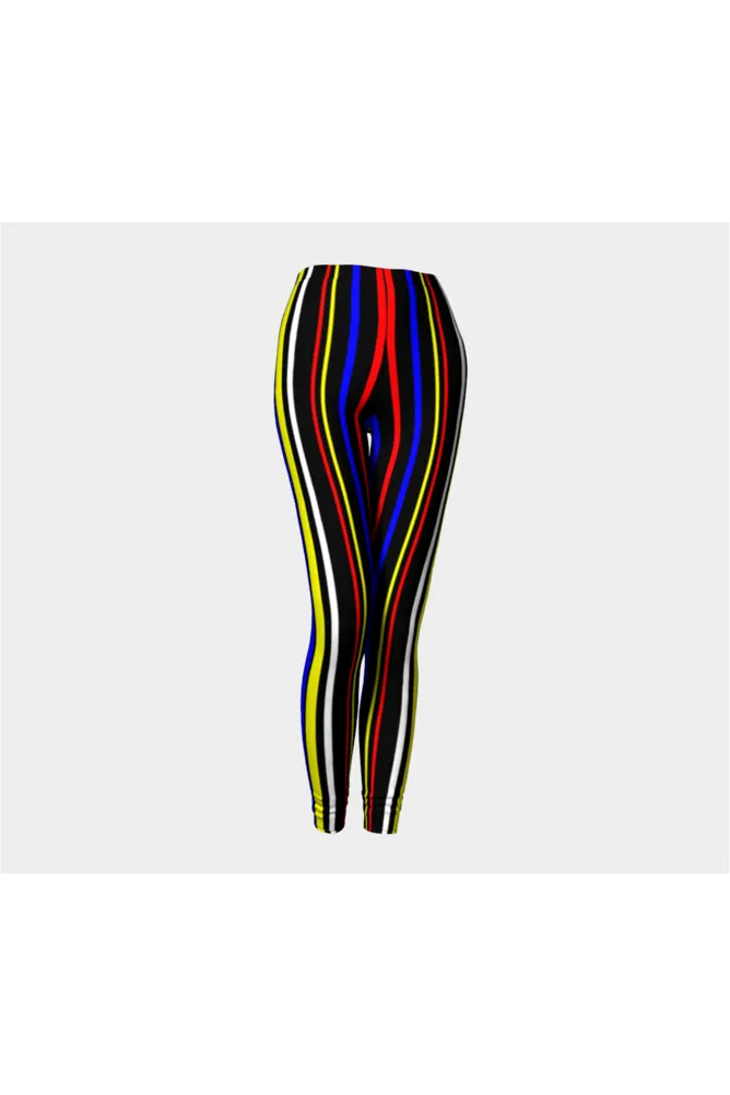 Multi color Stripe Leggings