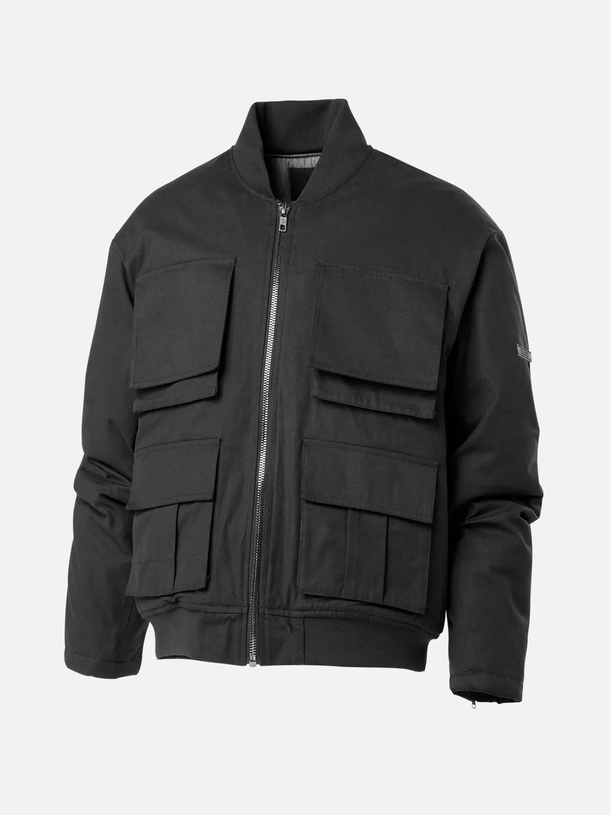 Multi Pockets Bomber Jacket