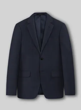 Napolean Imperial Blue Herringbone Wool Jacket