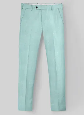 Napolean Spring Blue Wool Pants