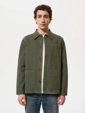 Nudie Jeans Barney Worker Jacket Olive