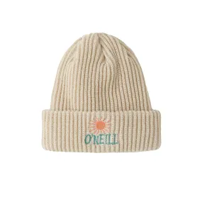 O'Neill Market Embroidery Knit Women's Beanie - Creme