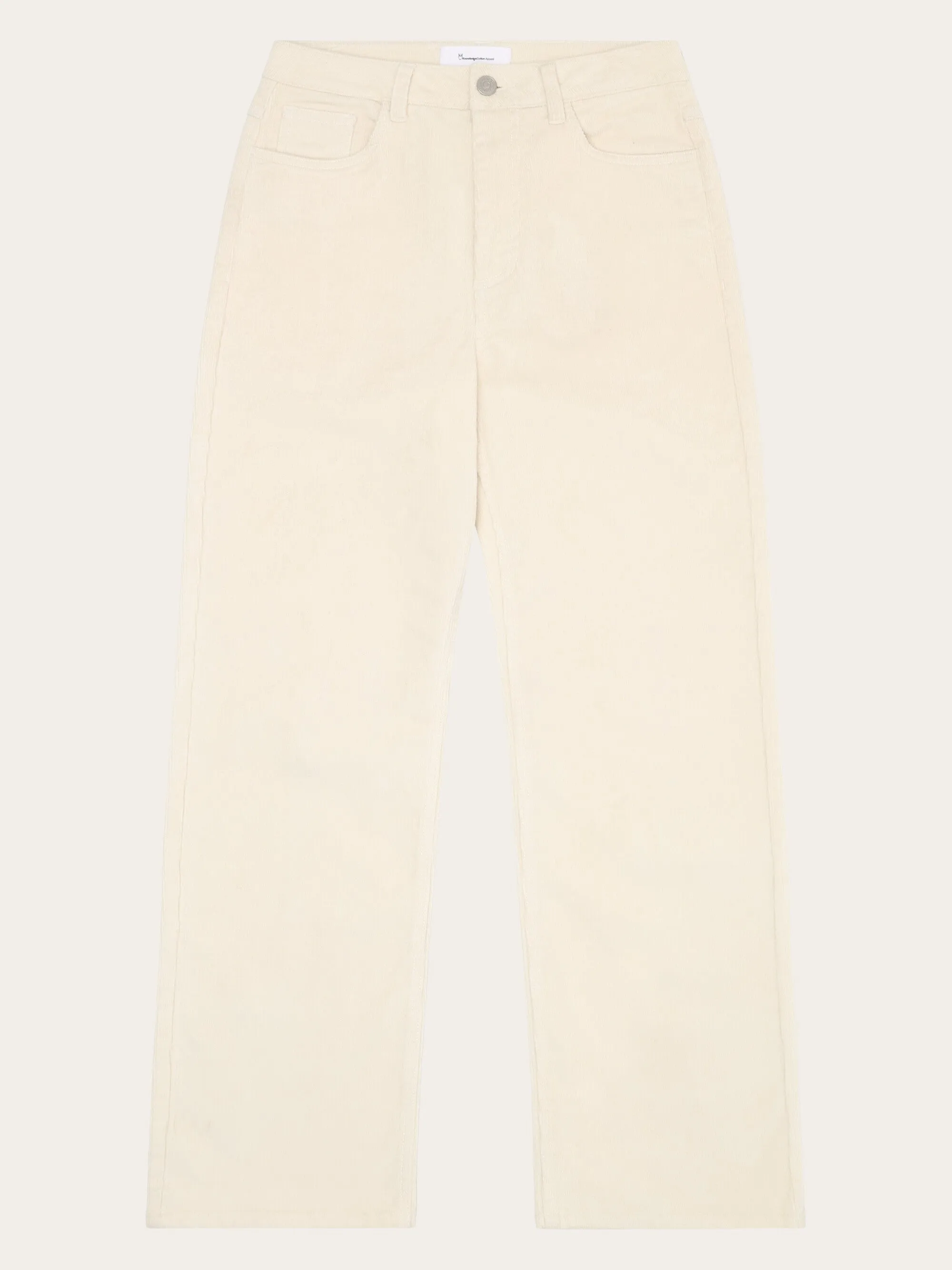 Organic Cotton Gale Corduroy Pants GOTS - Egret