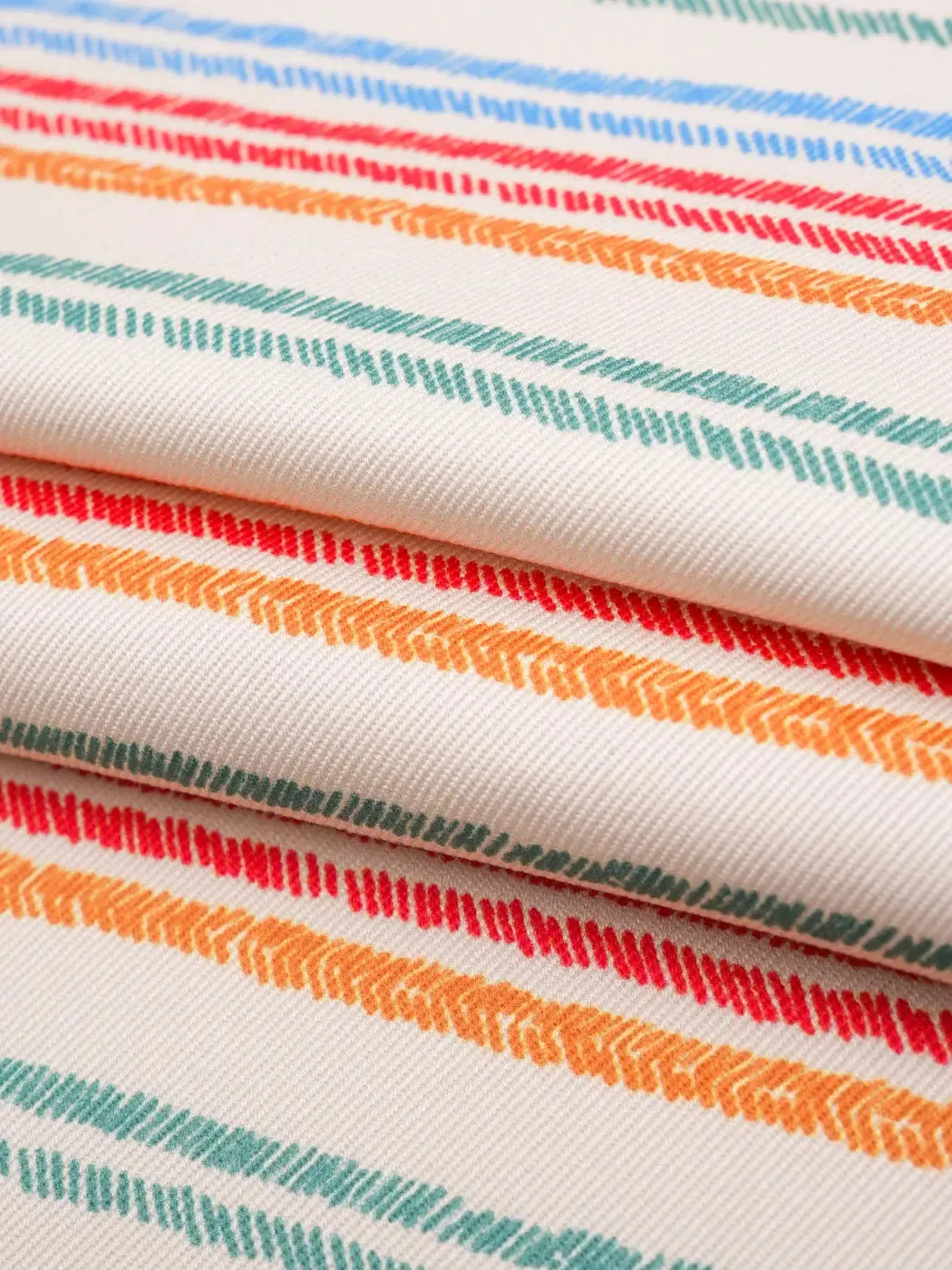 Pure Organic Cotton Mid-Weight Stretched Twill Fabric ( OG05387D Print, 2 Colors )