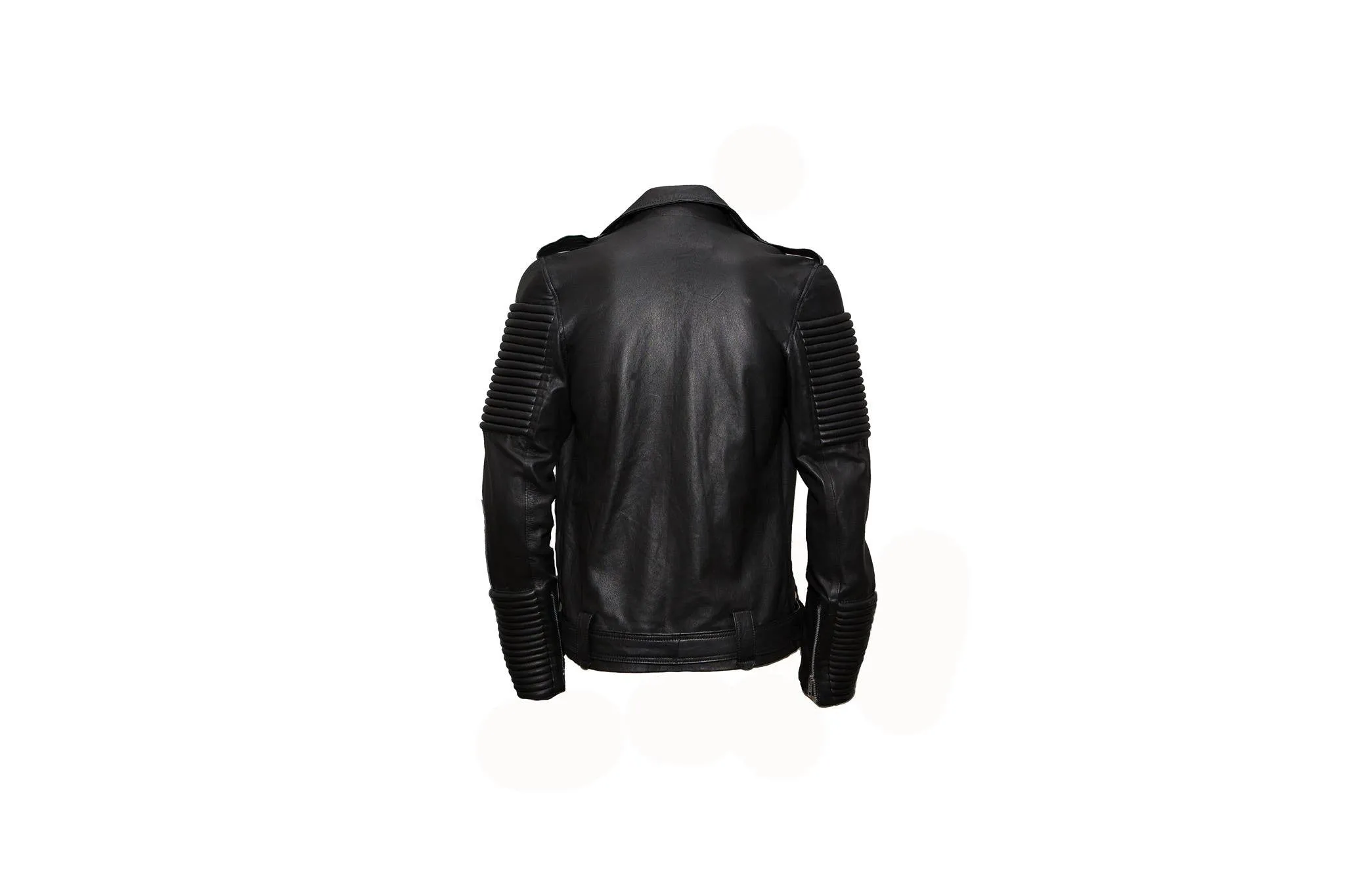 Rafaela Leather Biker - Black