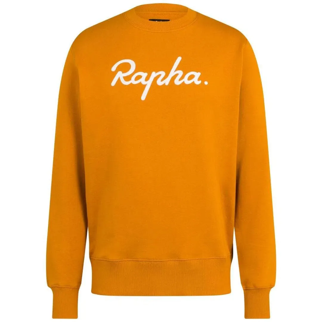 RAPHA Logo Sweatshirt - TCB Mustard