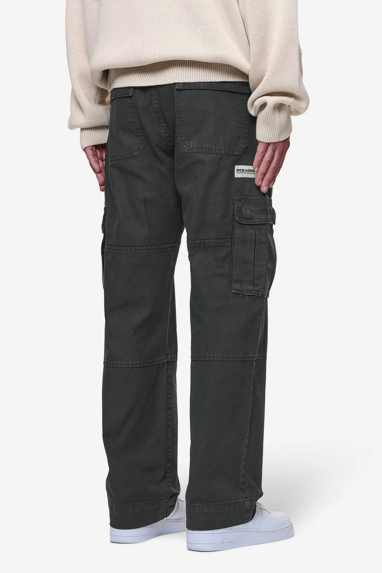 Risley Cargo Pants Dark Grey