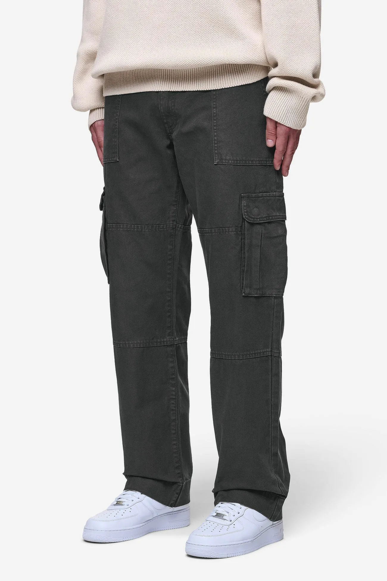 Risley Cargo Pants Dark Grey