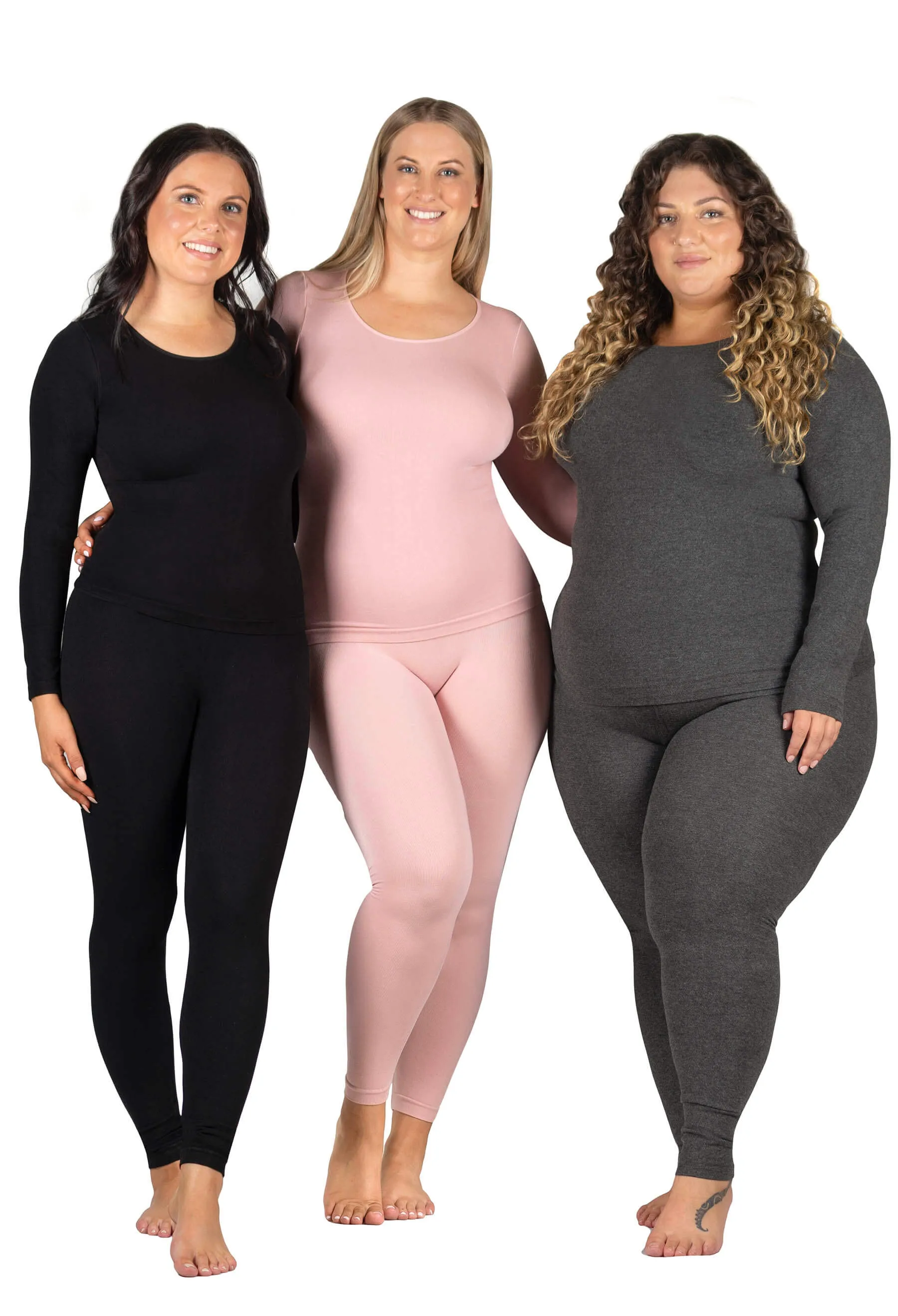 Seamless Thermal Leggings - 2 Pack