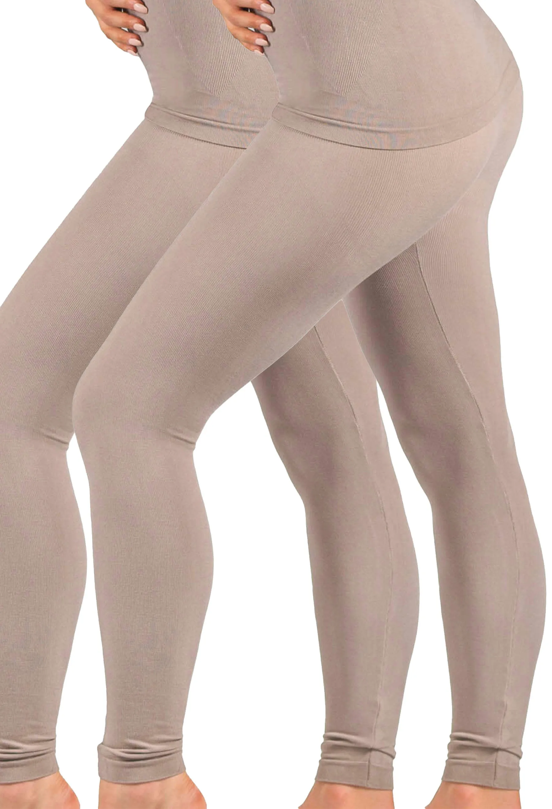 Seamless Thermal Leggings - 2 Pack