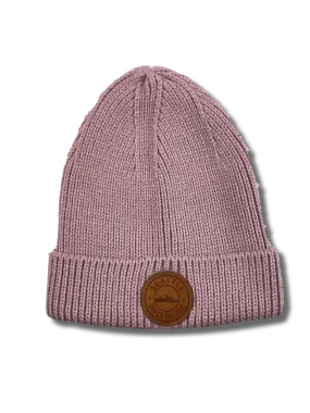 Space Needle Knit Beanie with Patch