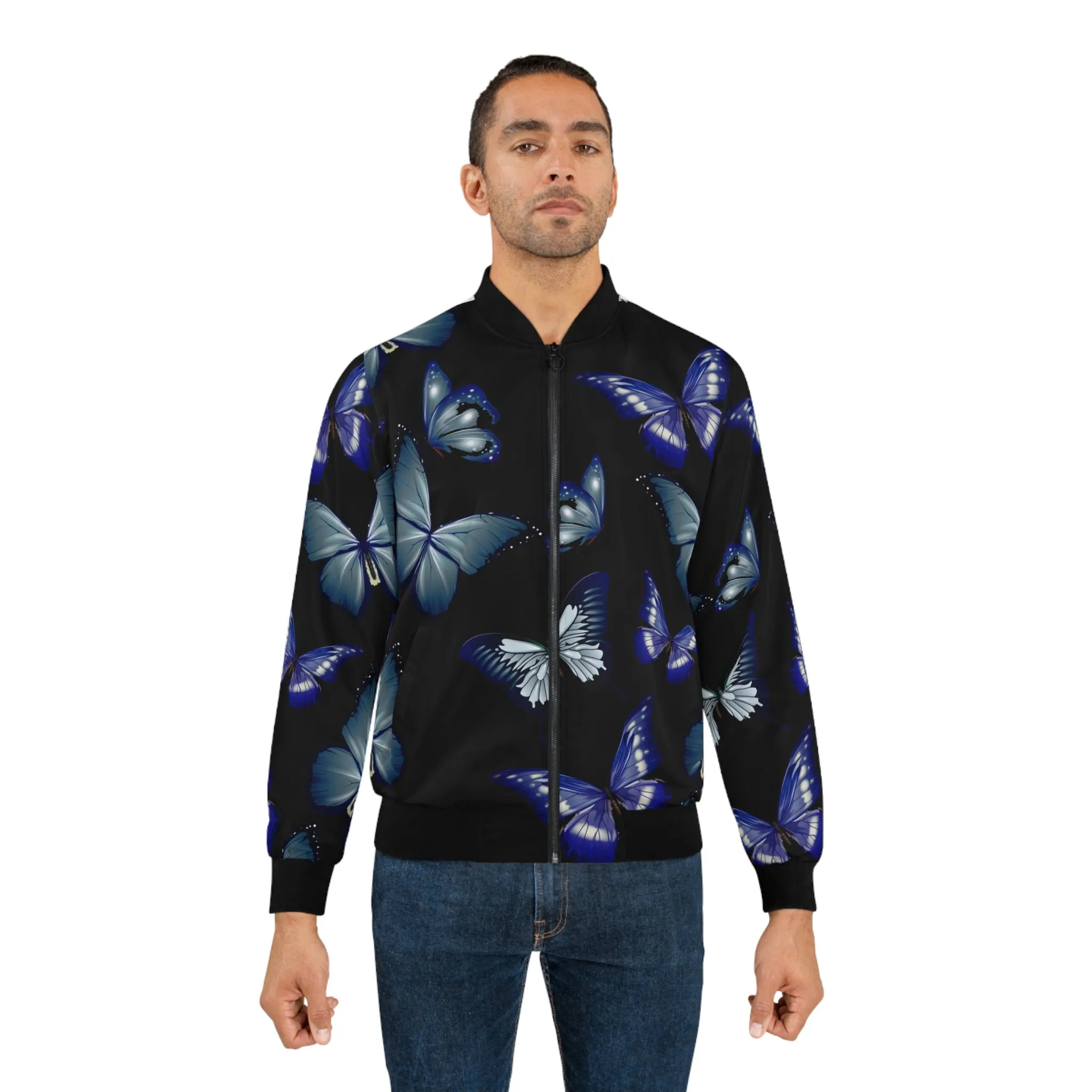 Spiritual Butterfly Bomber Jacket