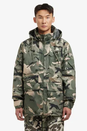 SPRAY CAMO NYLON TACTICAL PARKA