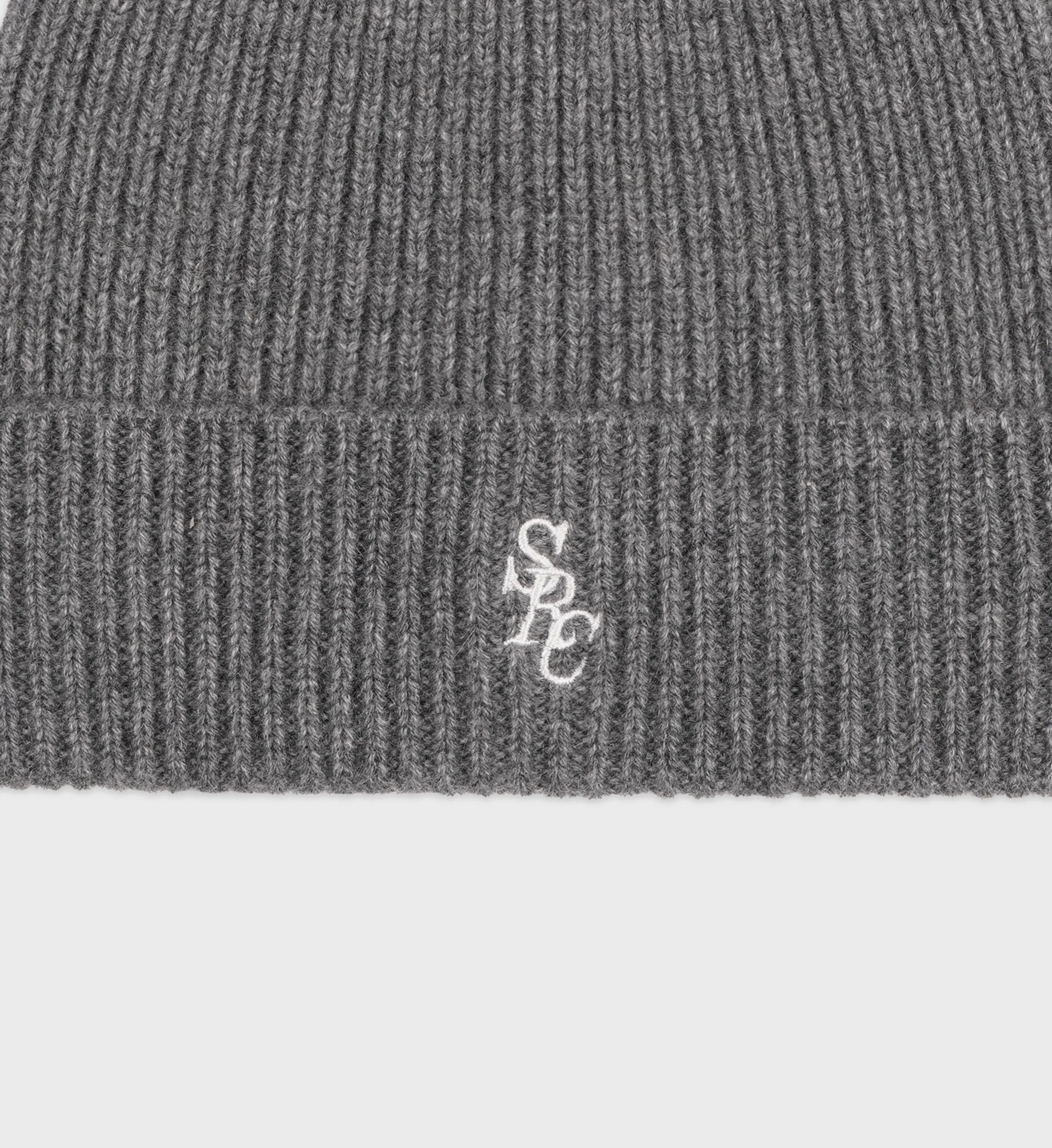 SRC Cashmere Beanie - Dark Gray