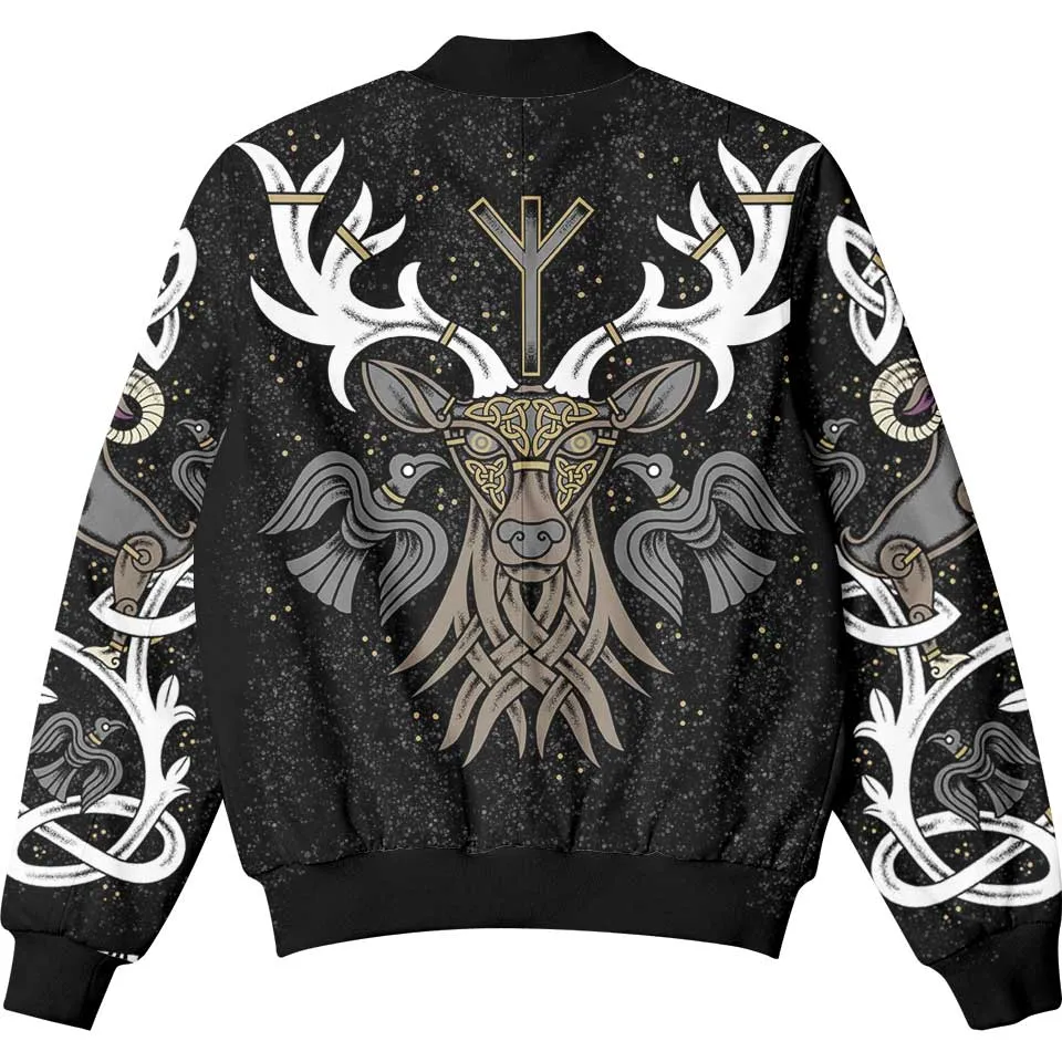 Stag of Valhalla Bomber Jacket