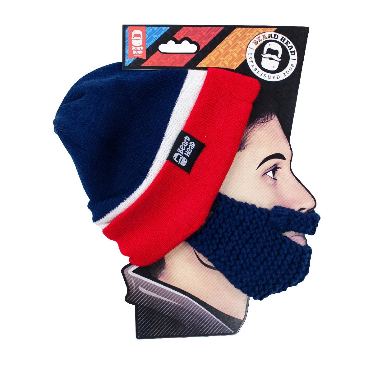 Tailgate Stubble (navy/red)