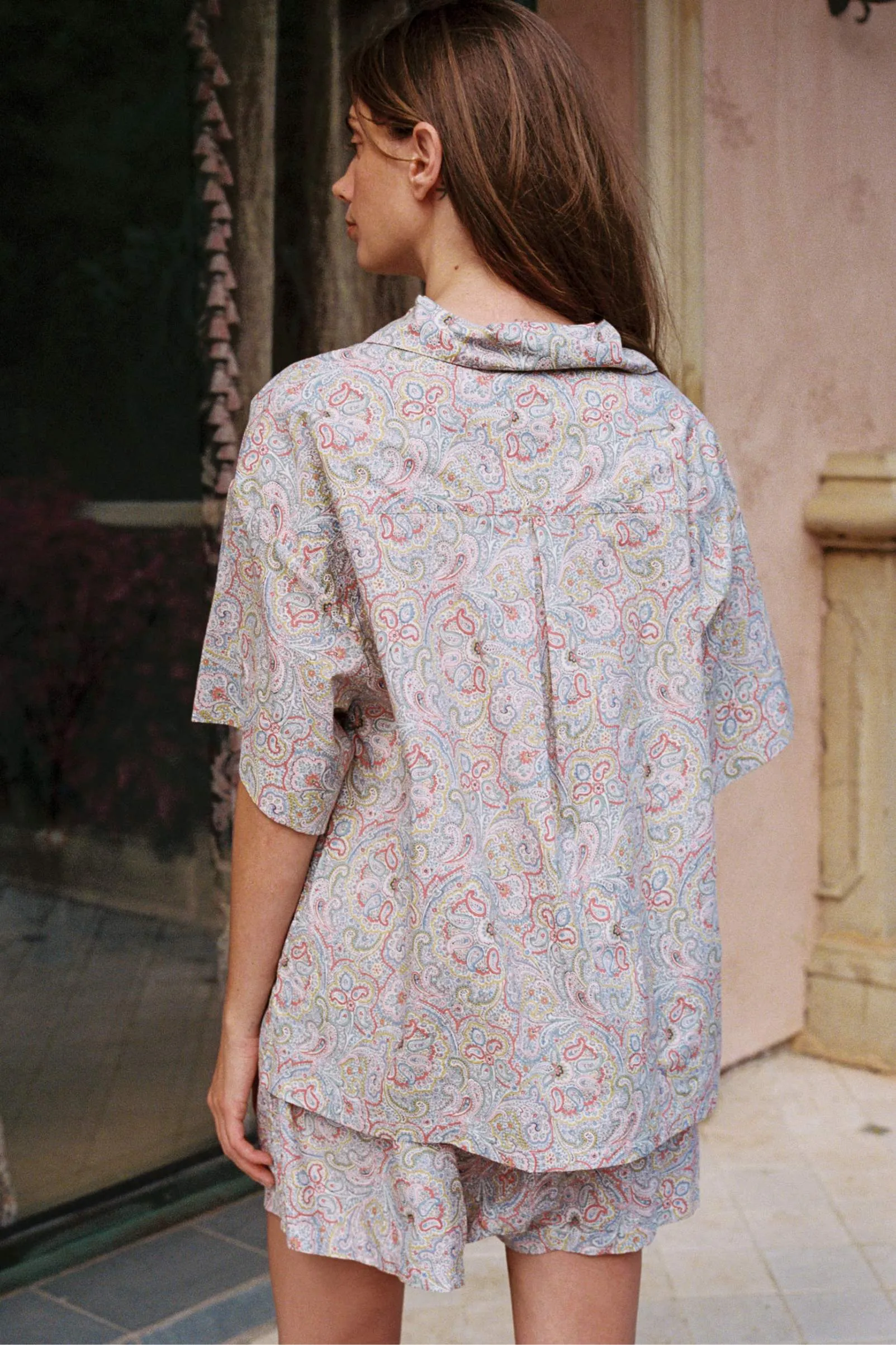 The Skylar Top | Summer Paisley