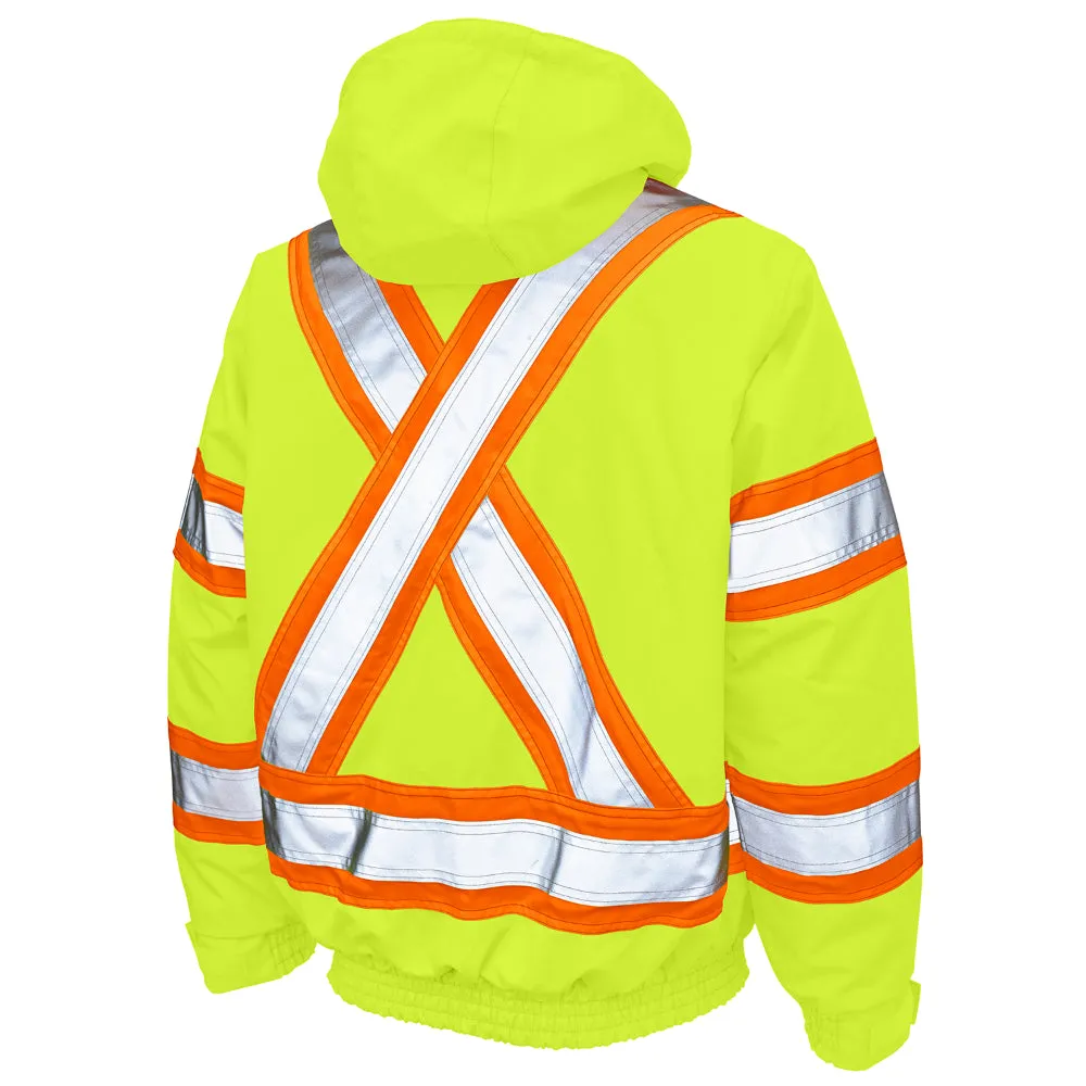 Tough Duck Ripstop Safety Durable and Waterproof  Bomber Jacket - SJ20