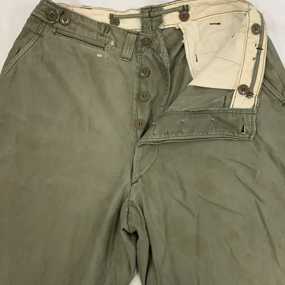 Vintage military work wear pants -32"