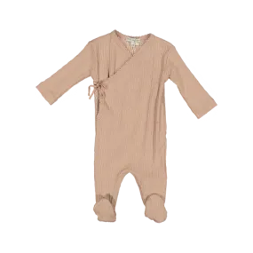 W24-Bebe Wrap Overall-Dusty Rose