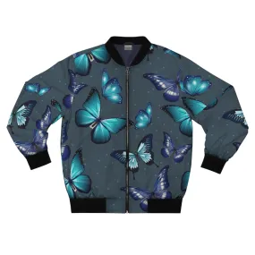 Whimsigoth Butterfly Bomber Jacket