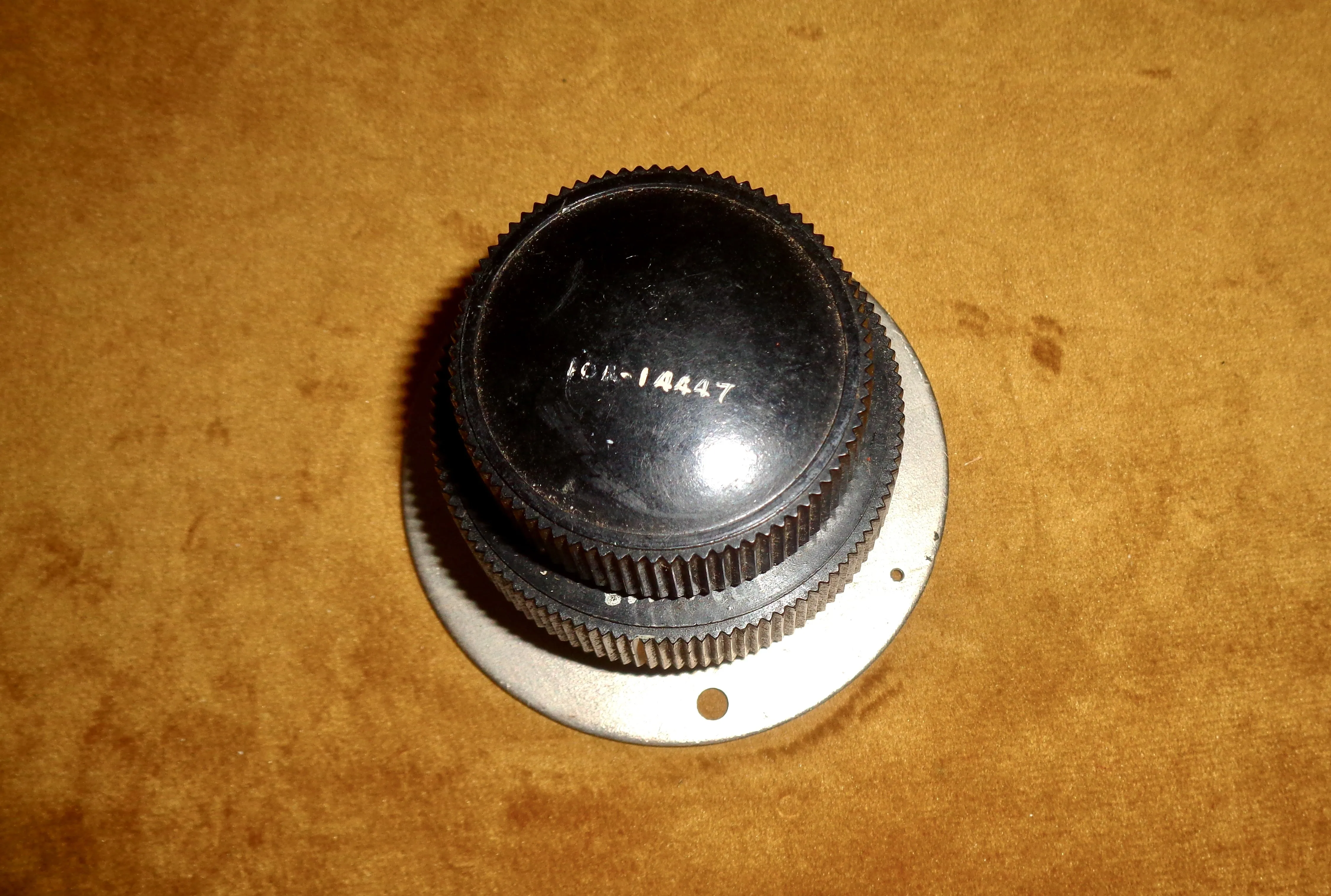 WW2 Type 13 Tuning Knob For A R1155 Radio Receiver