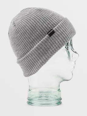 Youth Lined Beanie - HEATHER GREY - (KIDS)